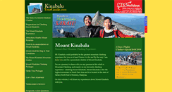 Desktop Screenshot of kinabalutourguide.com